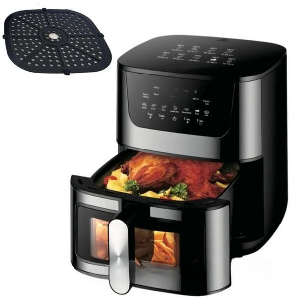 Аерофритюрница Zepline ZP-092 8л 3000W / Безмаслянная электрическая фритюрница ZP-092 фото