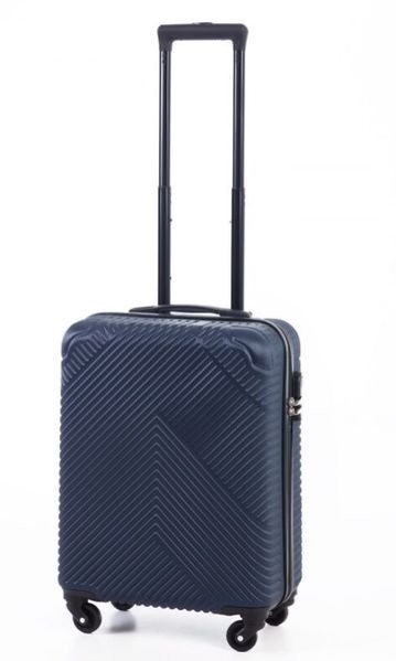 Малый дорожный чемодан ABS-пластик Travel World R33422S-DB (Dark blue/Тёмно-синяя) на колёсах R33422S-DB фото