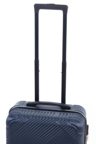 Малый дорожный чемодан ABS-пластик Travel World R33422S-DB (Dark blue/Тёмно-синяя) на колёсах R33422S-DB фото