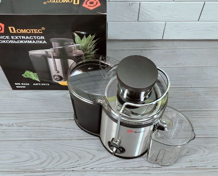 Соковыжималка Электрическая Domotec MS-5220 (500 мл / 600W) 5220 фото