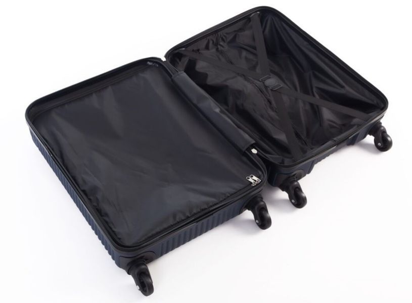 Малый дорожный чемодан ABS-пластик Travel World R33422S-DB (Dark blue/Тёмно-синяя) на колёсах R33422S-DB фото