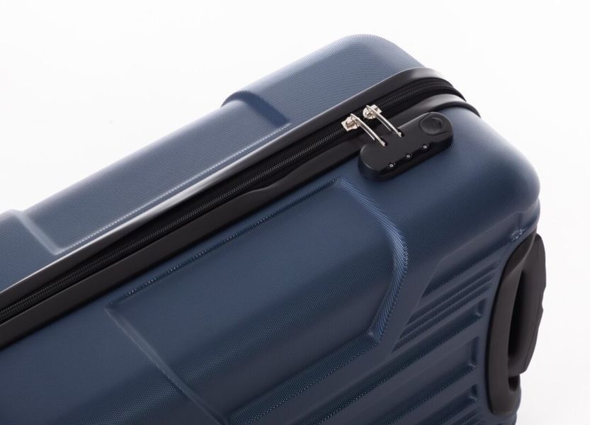 Малый дорожный чемодан ABS-пластик Travel World R33423S-DB (Dark blue/Темно-синий) на колёсах R33423S-DB фото