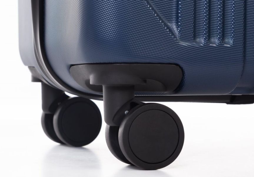 Малый дорожный чемодан ABS-пластик Travel World R33423S-DB (Dark blue/Темно-синий) на колёсах R33423S-DB фото