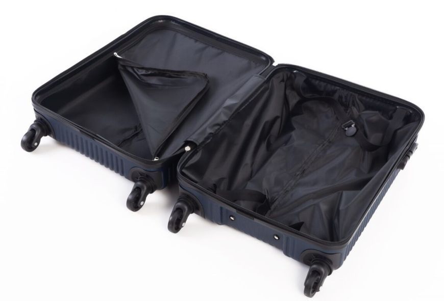 Малый дорожный чемодан ABS-пластик Travel World R33422S-DB (Dark blue/Тёмно-синяя) на колёсах R33422S-DB фото