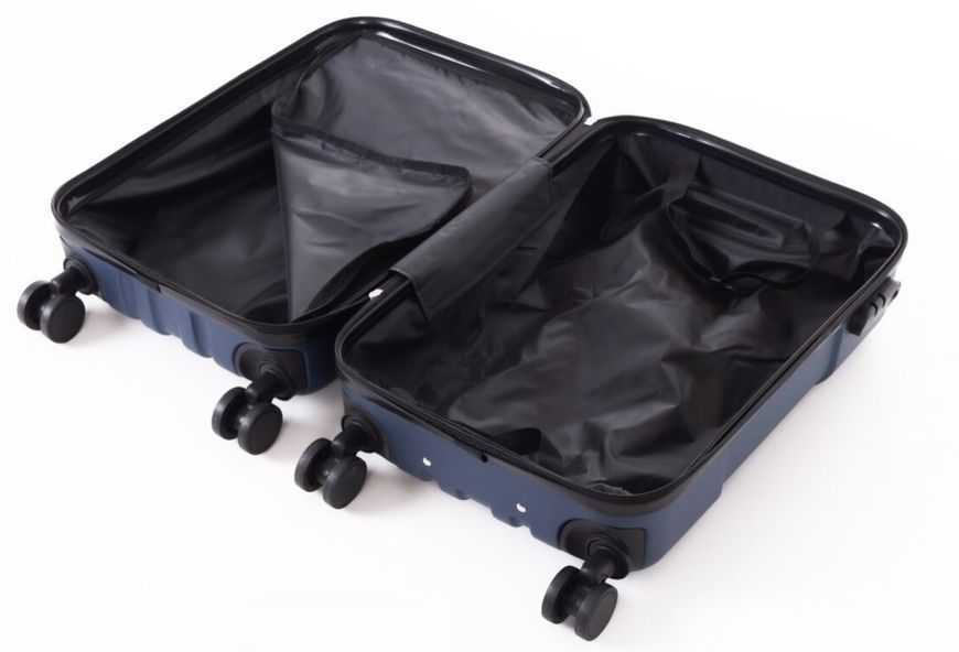 Малый дорожный чемодан ABS-пластик Travel World R33423S-DB (Dark blue/Темно-синий) на колёсах R33423S-DB фото