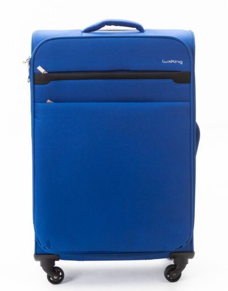 Мала дорожня валіза LuxKing R30887 (S) 55&times;39&times;20 см на коліщатках з телескопічною ручкою R30887 (S) Синий фото