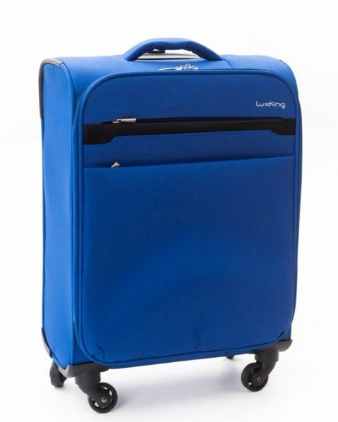 Мала дорожня валіза LuxKing R30887 (S) 55&times;39&times;20 см на коліщатках з телескопічною ручкою R30887 (S) Синий фото