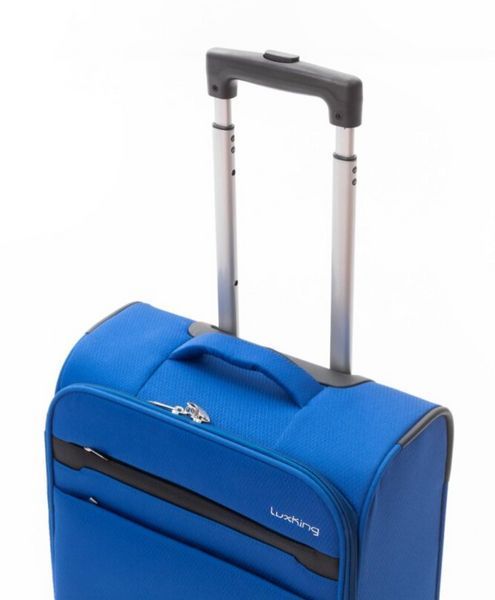 Мала дорожня валіза LuxKing R30887 (S) 55&times;39&times;20 см на коліщатках з телескопічною ручкою R30887 (S) Синий фото