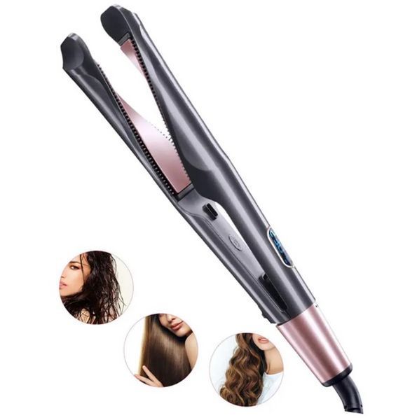 Плойка-випрямляч HAIR CURLER 106 WM-002 2в1 для спіральних локонів і вирівнювання WM-002 фото