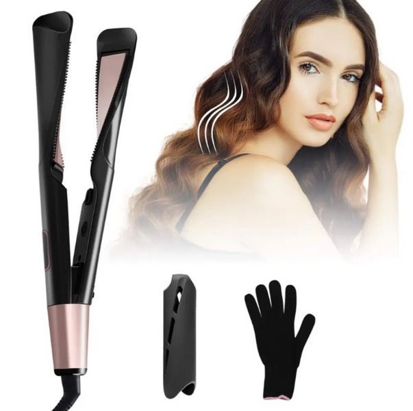 Плойка-випрямляч HAIR CURLER 106 WM-002 2в1 для спіральних локонів і вирівнювання WM-002 фото