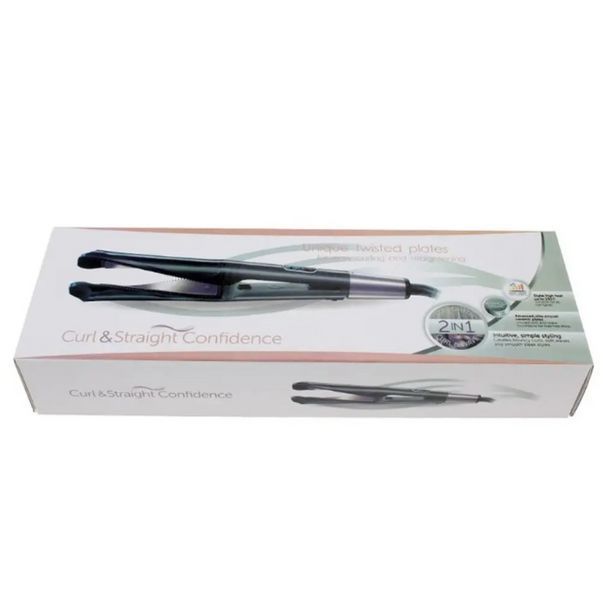 Плойка-випрямляч HAIR CURLER 106 WM-002 2в1 для спіральних локонів і вирівнювання WM-002 фото