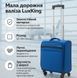 Мала дорожня валіза LuxKing R30887 (S) 55&times;39&times;20 см на коліщатках з телескопічною ручкою R30887 (S) Синий фото 2