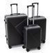 Набір дорожніх валіз 3 шт. ABS-пластик Travel World R33467-BL на колесах R33467-BL фото 2