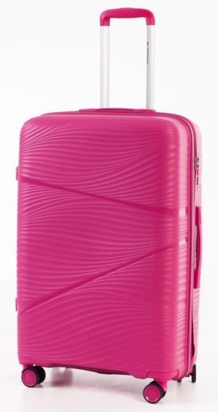 Большой дорожный чемодан полипропилен SONADA R37253L-P (Pink/Розовый) на колесах и кодовым замком R37253L-P фото