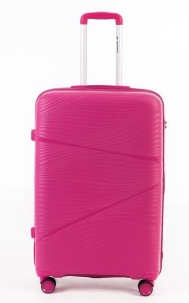 Большой дорожный чемодан полипропилен SONADA R37253L-P (Pink/Розовый) на колесах и кодовым замком R37253L-P фото