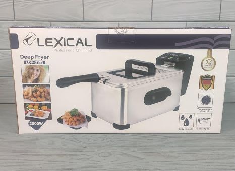 Фритюрниця LEXICAL LDF-3105 с регулировкой температуры 3 литра 2000 Вт LDF-3105 фото