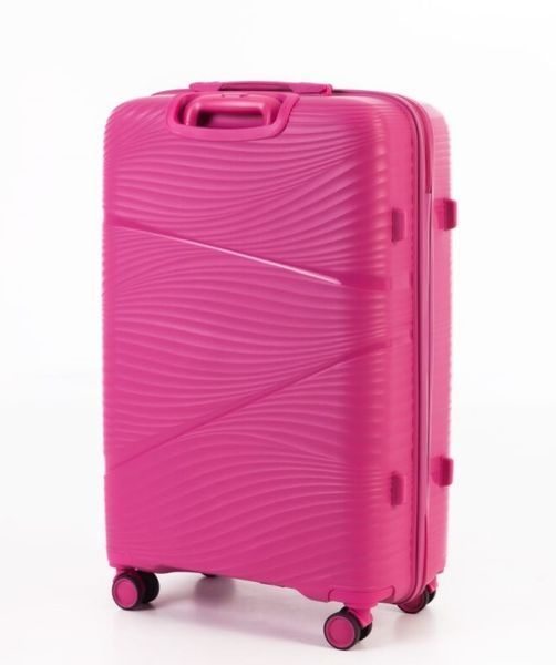 Большой дорожный чемодан полипропилен SONADA R37253L-P (Pink/Розовый) на колесах и кодовым замком R37253L-P фото
