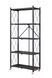 Этажерка универсальная складная на колесиках 5 ярусов 71*34*162.5см / Стеллаж металлический R97634-5 BL R97634-5/R100106-BL фото 5
