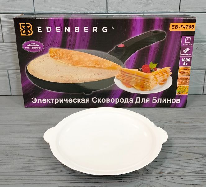 Заглибна млинниця Edenberg EB-74766 для рівномірного випікання тонких млинців EB-74766 фото
