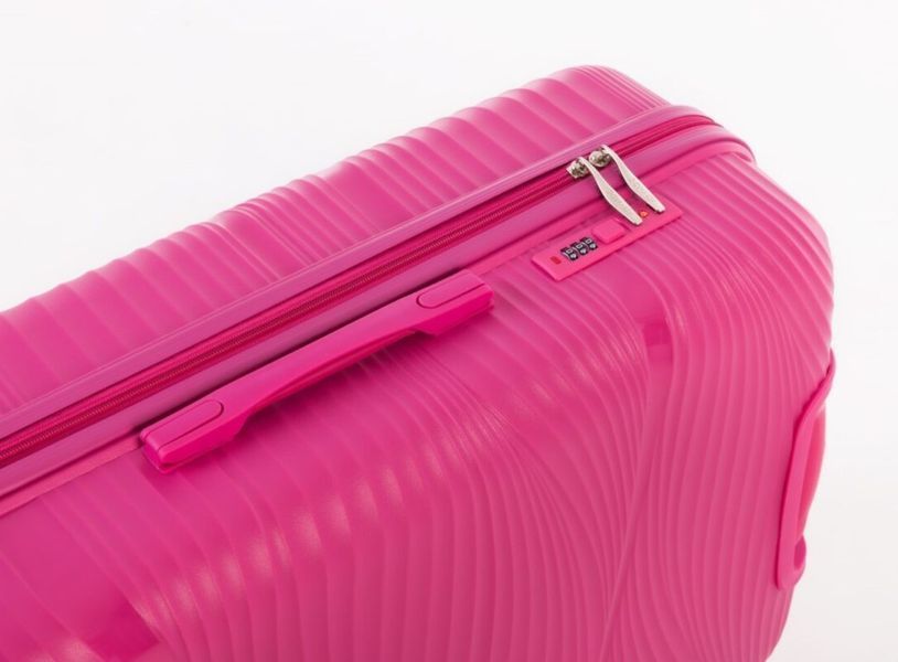 Большой дорожный чемодан полипропилен SONADA R37253L-P (Pink/Розовый) на колесах и кодовым замком R37253L-P фото